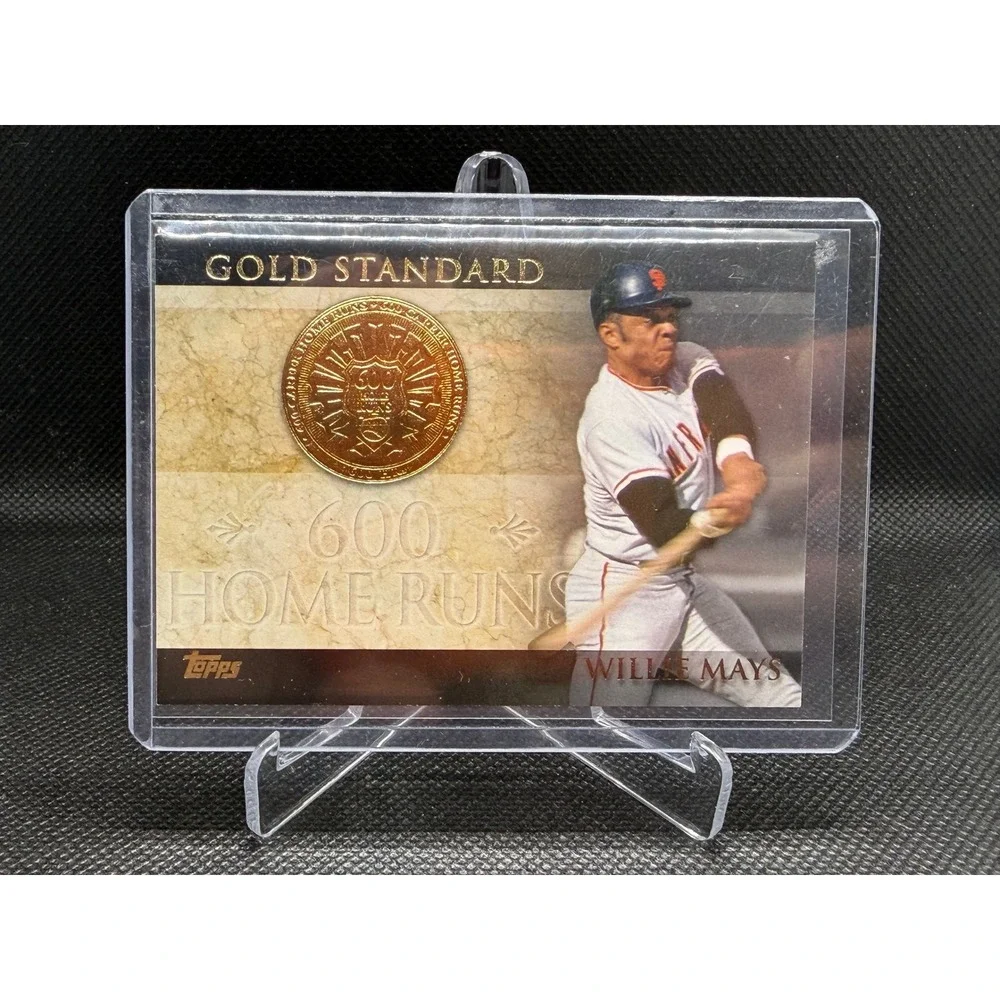 2012 Topps Gold Standard Willie Mays 600 Home Runs GS-25 San Francisco Giants